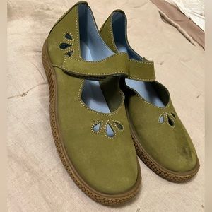 Gudrun Sjoden Casual Green Shoe, size 40